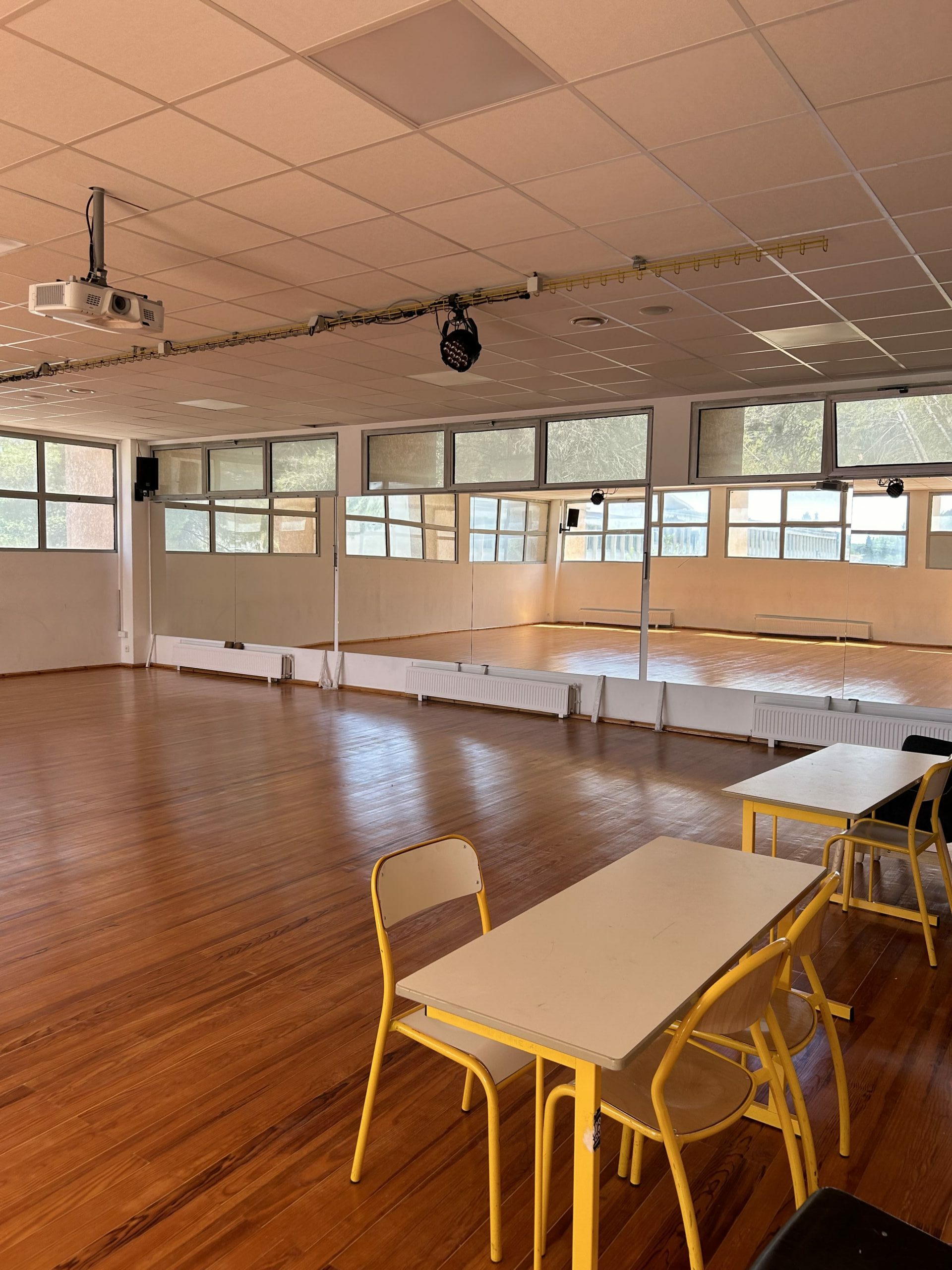 miroir salle de danse