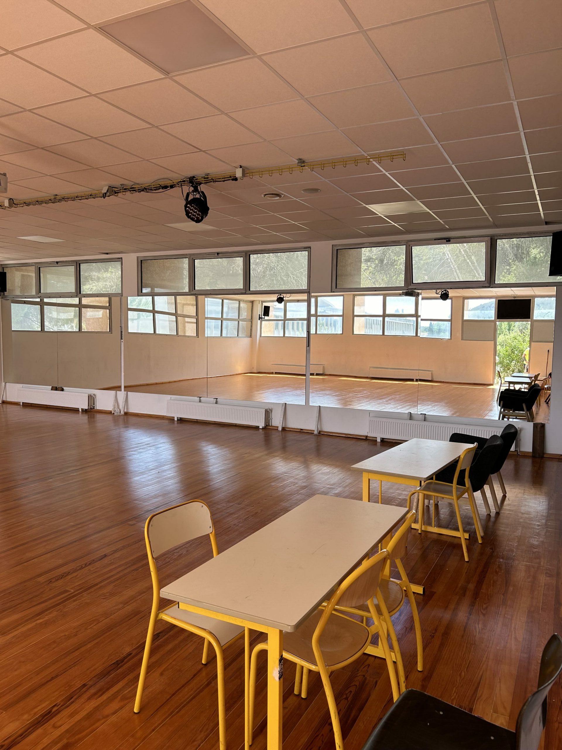 miroir salle de danse