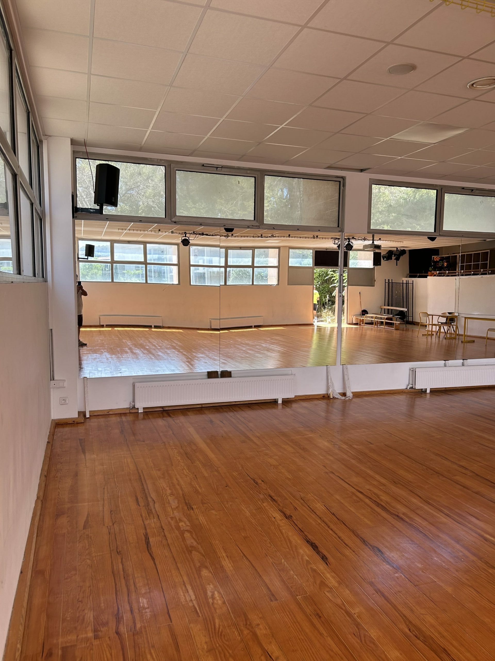 miroir salle de danse