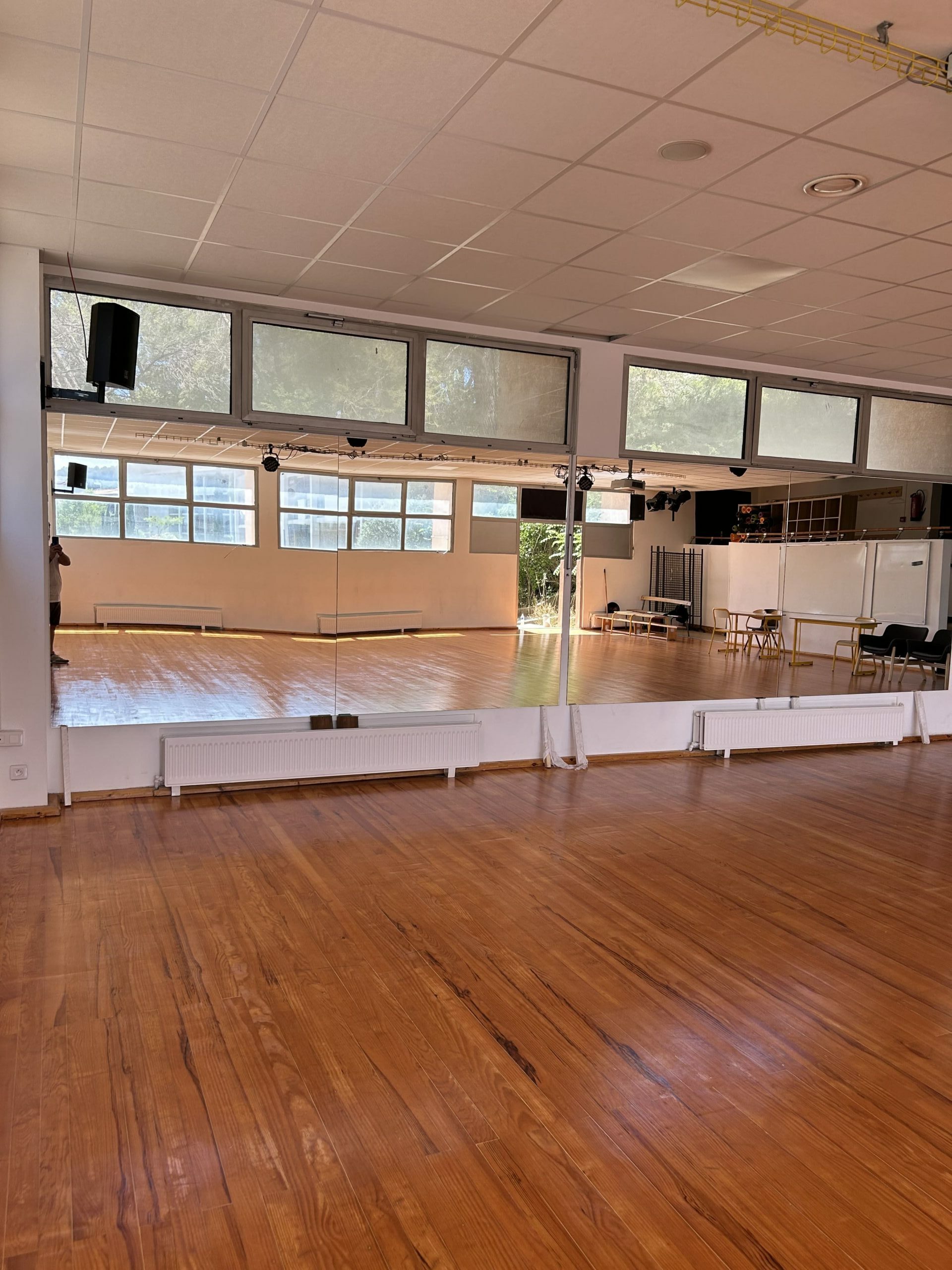 miroir salle de danse