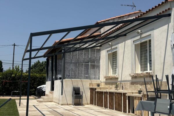 Pergola en acier